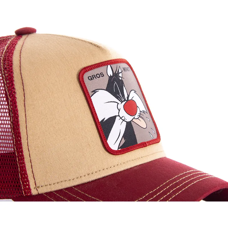 mutzen-gebogen-orange-snapback-silvester-looney-tunes-von-capslab mutzen-gebogen-orange-snapback-silvester-looney-tunes-von-capslab