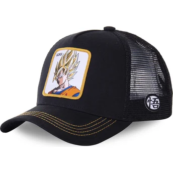Czapka trucker czarna Son Goku Super Saiyan GO4 Dragon Ball od Capslab