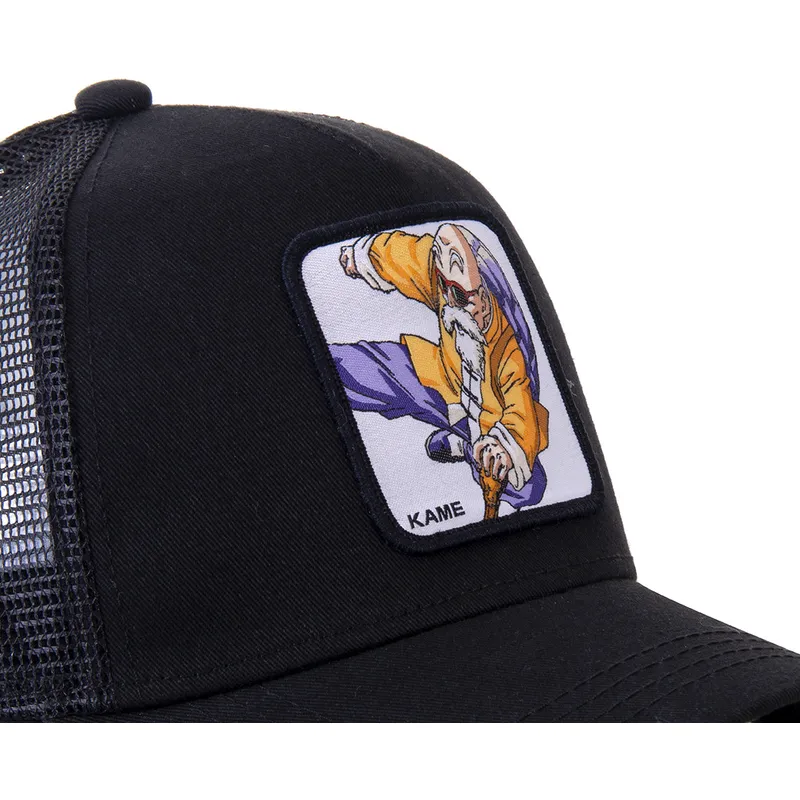 mutzen-gebogen-schwarz-snapback-master-roshi-dragon-ball-von-capslab mutzen-gebogen-schwarz-snapback-master-roshi-dragon-ball-von-capslab