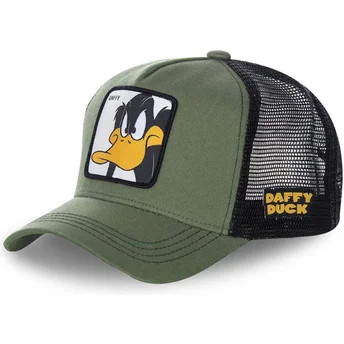 grune-trucker-kappe-daffy-duck-daf2-looney-tunes-von-capslab