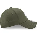 cappellino-curvo-verde-regolabile-9forty-league-essential-dei-new-york-yankees-mlb-di-new-era