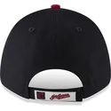 mutzen-gebogen-marineblau-verstellbares-band-9forty-the-league-der-cleveland-indians-mlb-von-new-era