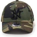 gebogene-camouflage-kappe-verstellbar-fur-kinder-9forty-league-essential-von-new-york-yankees-mlb-von-new-era