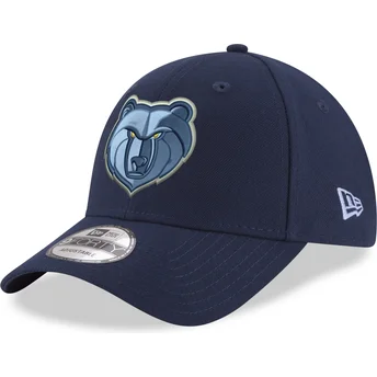 Niebieska, regulowana czapka z daszkiem 9FORTY The League Memphis Grizzlies NBA od New Era