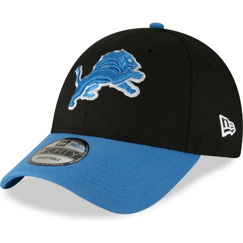 mutzen-gebogen-schwarz-verstellbares-band-9forty-the-league-der-detroit-lions-nfl-von-new-era mutzen-gebogen-schwarz-verstellbares-band-9forty-the-league-der-detroit-lions-nfl-von-new-era