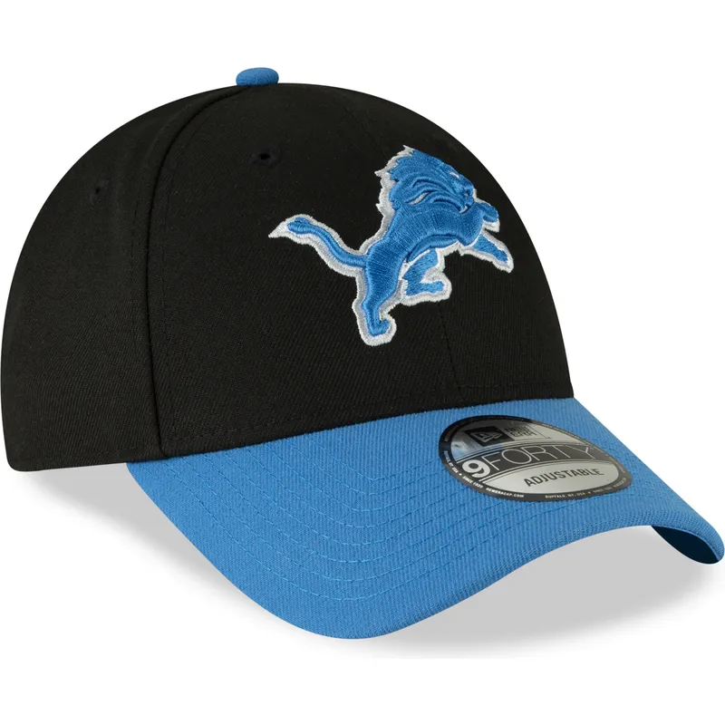 mutzen-gebogen-schwarz-verstellbares-band-9forty-the-league-der-detroit-lions-nfl-von-new-era mutzen-gebogen-schwarz-verstellbares-band-9forty-the-league-der-detroit-lions-nfl-von-new-era
