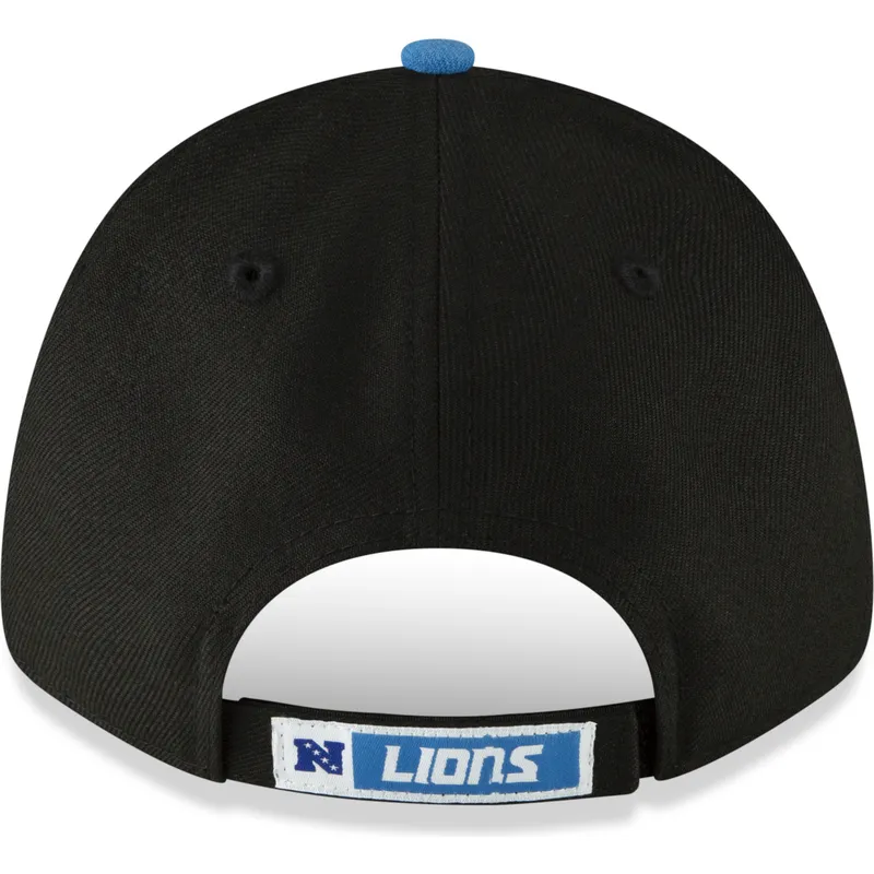 mutzen-gebogen-schwarz-verstellbares-band-9forty-the-league-der-detroit-lions-nfl-von-new-era mutzen-gebogen-schwarz-verstellbares-band-9forty-the-league-der-detroit-lions-nfl-von-new-era