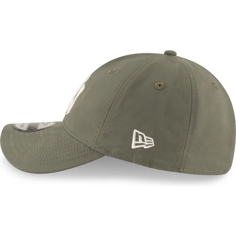 mutzen-gebogen-grun-verstellbares-band-9twenty-nylon-packable-der-new-york-yankees-mlb-von-new-era