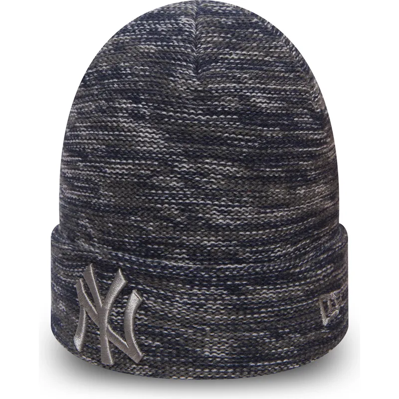mutzen-blau-cuff-knit-marl-der-new-york-yankees-mlb-von-new-era