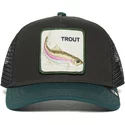casquette-trucker-noire-et-verte-truite-rainbow-trout-goorin-bros