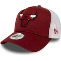 mutzen-gebogen-rot-verstellbares-band-trucker-shadow-tech-a-frame-der-chicago-bulls-nba-von-new-era