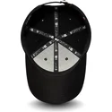 verstellbare-schwarze-kappe-mit-gebogenem-schirm-und-grunem-logo-9forty-league-essential-neon-der-new-york-yankees-mlb-von-new-e