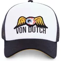 casquette-trucker-blanche-et-noire-eyepat1-von-dutch