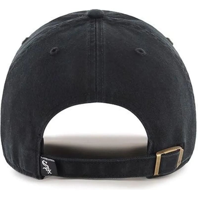 mutzen-gebogen-schwarz-verstellbares-band-der-chicago-white-sox-mlb-von-47-brand mutzen-gebogen-schwarz-verstellbares-band-der-chicago-white-sox-mlb-von-47-brand