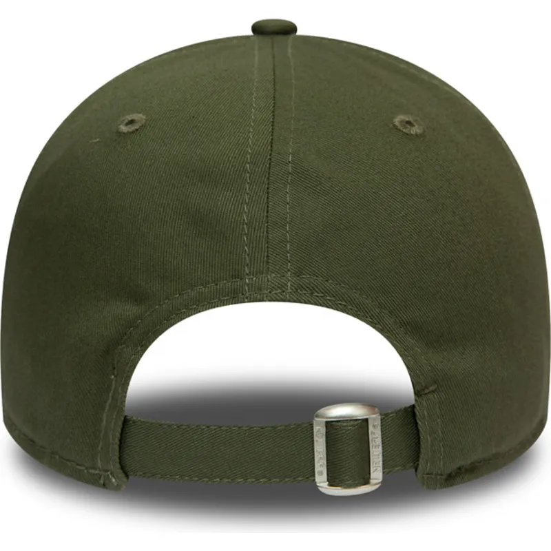 mutzen-gebogen-grun-verstellbares-band-negro-9forty-league-essential-der-new-york-yankees-mlb-von-new-era