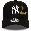 new-era-a-frame-snake-new-york-yankees-mlb-black-trucker-hat