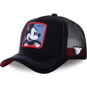 Casquette trucker noire Mickey Mouse MIC2 Disney Capslab