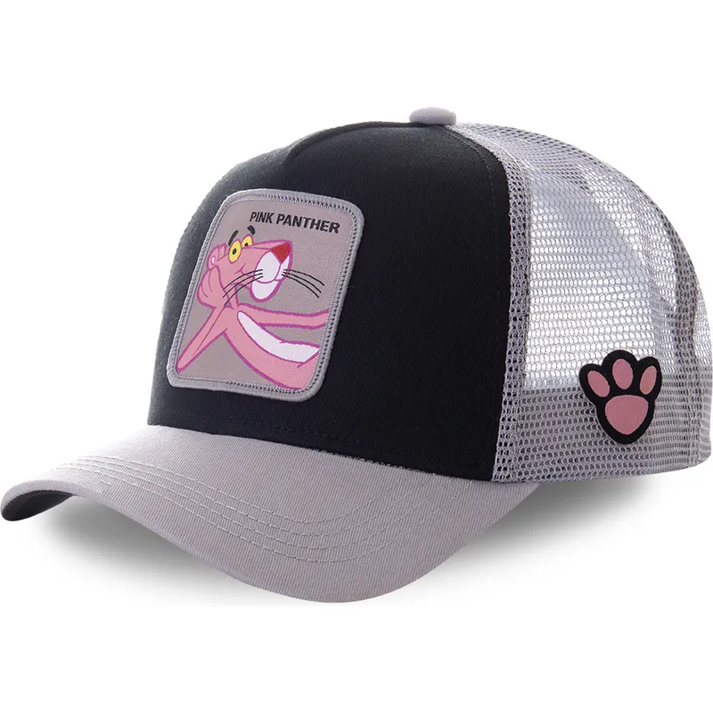 schwarz-graue-trucker-kappe-la-pantera-rosa-pant4-von-capslab
