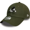 new-era-curved-brim-9forty-minnie-mouse-disney-green-adjustable-cap