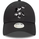 casquette-courbee-grise-ajustable-9forty-minnie-mouse-disney-new-era