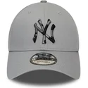 new-era-new-york-yankees-mlb-9forty-camo-infill-verstellbare-graue-kappe-mit-gebogenem-schirm-und-tarnlogo