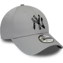 new-era-new-york-yankees-mlb-9forty-camo-infill-verstellbare-graue-kappe-mit-gebogenem-schirm-und-tarnlogo