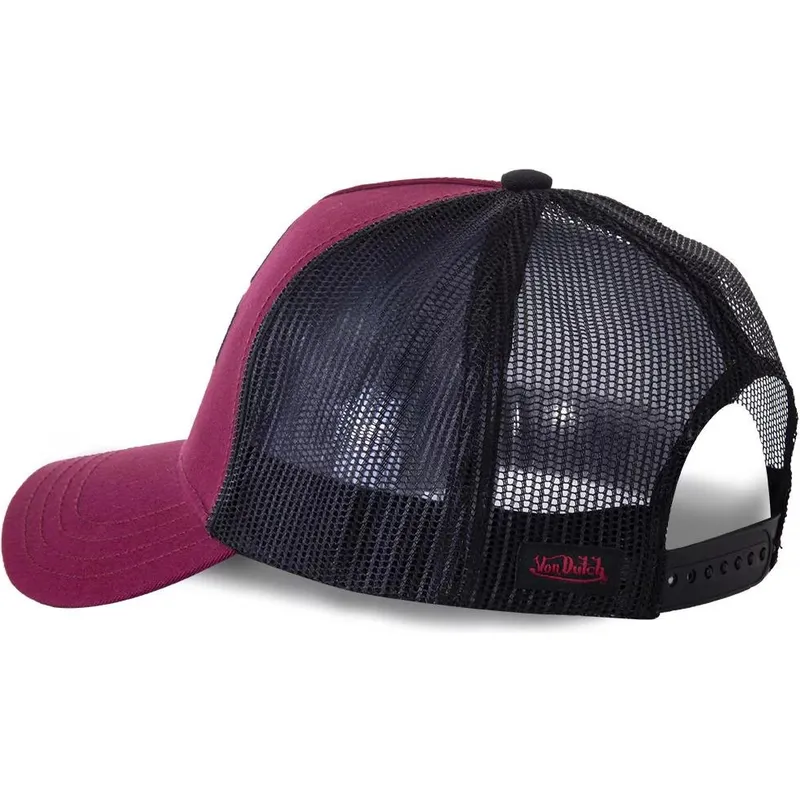 trucker-cap-weinrot-bikbor-von-von-dutch