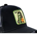 cappellino-trucker-nero-pickle-rick-ckl2-rick-e-morty-di-capslab