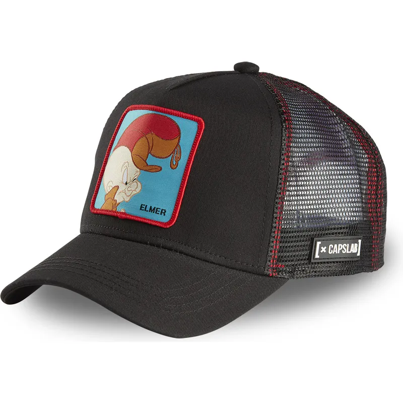 mutzen-gebogen-schwarz-snapback-elmer-griesgram-looney-tunes-von-capslab