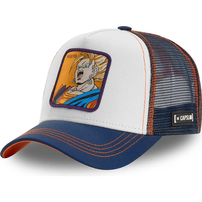 capslab-dragon-ball-vegetto-super-saiyan-veg2-trucker-kappe-in-weiss-blau-und-orange