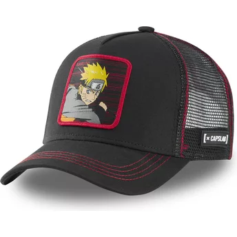 Capslab Naruto Uzumaki NAR2 Black Trucker Hat
