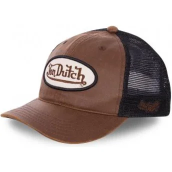 Gorra trucker marrón y negra PETE de Von Dutch