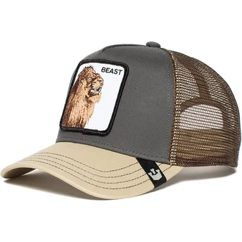 gorra-trucker-gris-leon-beast-affair-de-goorin-bros