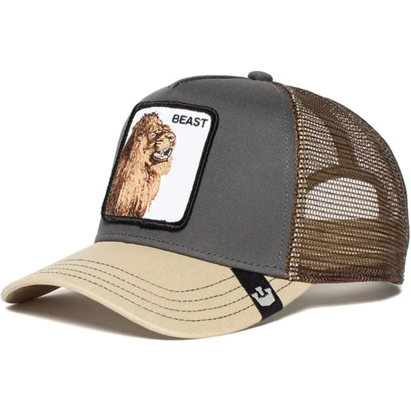 gorra-trucker-gris-leon-beast-affair-de-goorin-bros