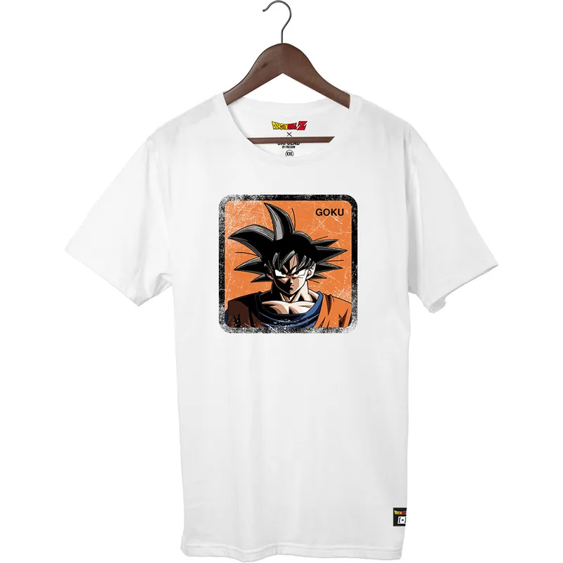 camiseta-mit-kurzen-armeln-in-weiss-son-goku-tscgok3-dragon-ball-von-capslab