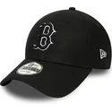 mutzen-gebogen-schwarz-verstellbares-band-9forty-diamond-era-essential-der-boston-red-sox-mlb-von-new-era