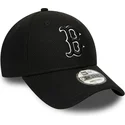 mutzen-gebogen-schwarz-verstellbares-band-9forty-diamond-era-essential-der-boston-red-sox-mlb-von-new-era
