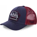 von-dutch-west-dunkelblaue-und-rote-trucker-kappe