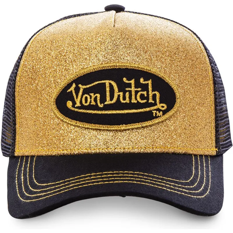 mutzen-gebogen-gelb-snapback-von-von-dutch