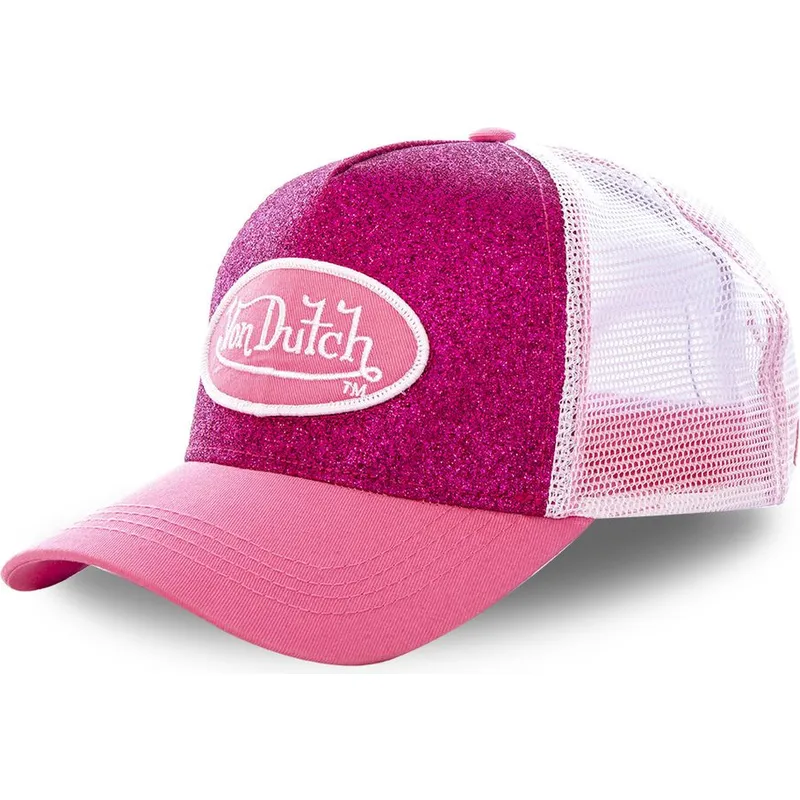 mutzen-gebogen-rosa-snapback-von-von-dutch