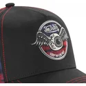 von-dutch-acar-red-schwarze-trucker-kappe