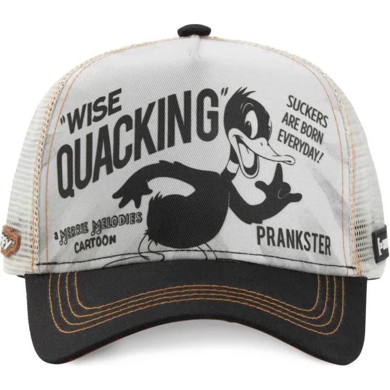 mutzen-gebogen-weiss-snapback-duffy-duck-looney-tunes-von-capslab