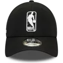 casquette-courbee-noire-ajustable-9forty-logo-hook-jerry-west-nba-new-era