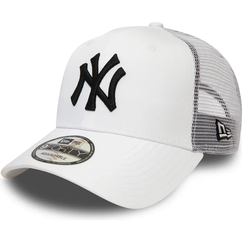 new-era-new-york-yankees-mlb-9forty-summer-league-weisse-trucker-kappe
