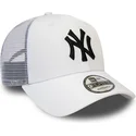 new-era-new-york-yankees-mlb-9forty-summer-league-weisse-trucker-kappe