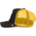 gorra-trucker-negra-y-amarilla-mono-party-animal-de-goorin-bros