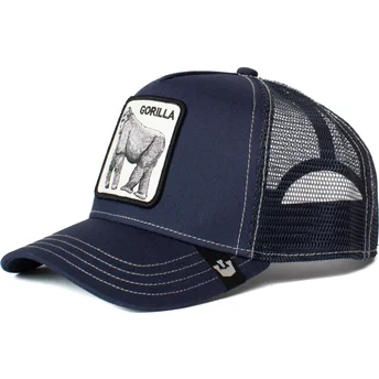gorra-trucker-azul-marino-gorila-king-of-the-jungle-de-goorin-bros