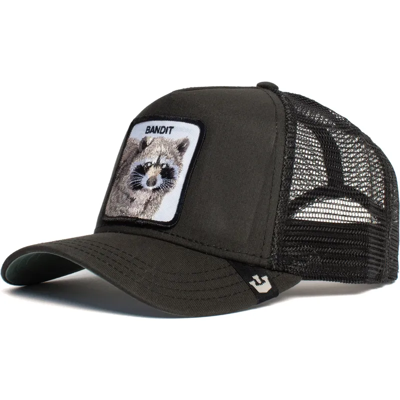 gorra-trucker-nera-procione-bandit-di-goorin-bros