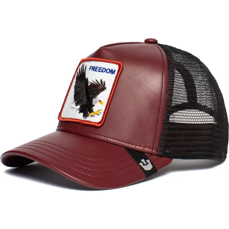 mutzen-gebogen-rot-snapback-the-farm-von-goorin-bros mutzen-gebogen-rot-snapback-the-farm-von-goorin-bros
