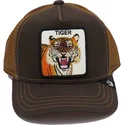 gorra-trucker-marron-para-nino-tigre-little-tiger-de-goorin-bros